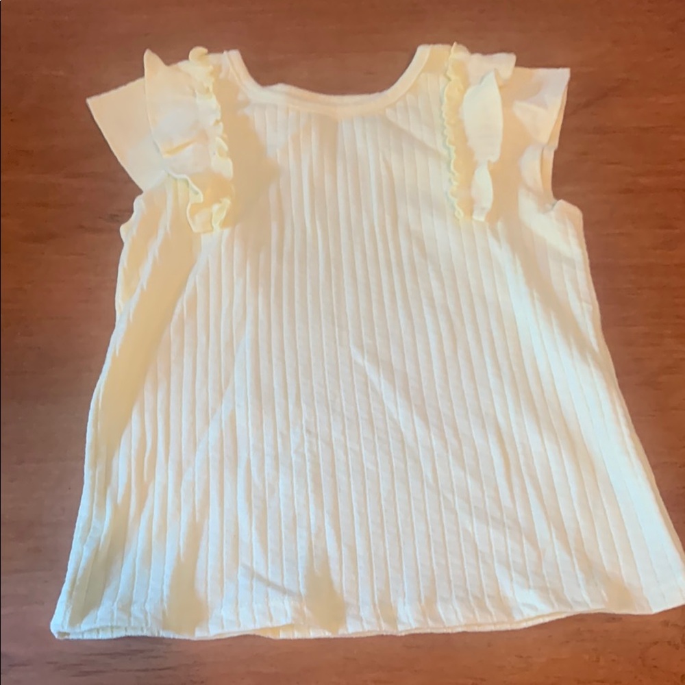 Garanimals Cream Ruffle Sleeve Blouse